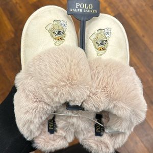 Polo Ralph Lauren bear slippers